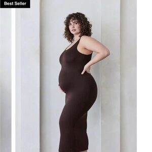Maternity dress Bumpsuit brown xs